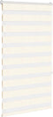 vidaXL - Zebra - rolgordijn - 75x150 - cm - stofbreedte - 70,9 - cm - marmerbeige