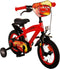 Disney Cars Kinderfiets - 12 inch - Afneembare zijwielen - Rood