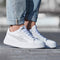 PUMA Smash Platform L - Lage sneakers - Geblokte zool - Puma Black-Puma White