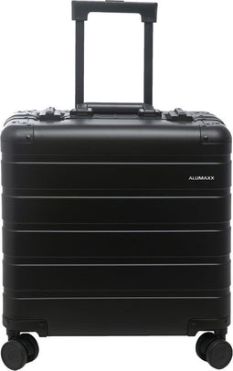 Alumaxx koffer - GRAVITY - aluminium - 4 draaibare wielen - zwart - JU-45193
