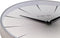 NeXtime - Wandklok - 40 cm - Metaal - Wit - '2 Seconds'