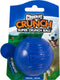 Chuckit! Super Crunch Ball - Hondenspeelgoed - Hondenbal - Chuckit bal - Blauw - Stuitert - 1 Stuk - Rubber - ø 6 cm