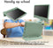 imoshion Samsung Galaxy Tab A9 Plus - Kidsproof Backcover - Schokabsorberend met handvat - Olijf groen