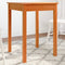 vidaXL - Wandtafel - 55x55x75 - cm - massief - grenenhout - wasbruin