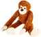Pluchiez Knuffel Aap Met Lange Armen 80 Cm Bruin