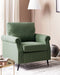 VIETAS - Fauteuil - Groen - Polyester