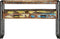 vidaXL - Einde - Tafels - Multikleur - 120x33x75 - cm - Massief - Gerecycled - Hout - en - Metaal