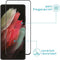 iMoshion Screenprotector Geschikt voor Samsung Galaxy S21 Ultra Tempered Glass - iMoshion Screenprotector Gehard Glas 2 pack