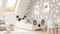 Kinderbed - panda thema - 140x70cm - met lade & matras