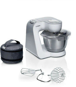 Bosch MUM58200 - Keukenmachine - 1000 W - 3,9L roestvrijstaal - Wit/Zilver