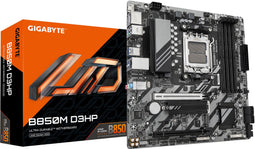 Gigabyte B850M D3HP - Moederbord Micro-ATX - AMD Socket AM5 - 256 GB DDR5 (4 DIMM)