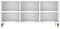 vidaXL - Tv-meubel - 103,5x30x50 - cm - bewerkt - hout - wit