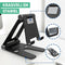Serve Telefoon Standaard XL - Aluminium Houder voor Mobiel & Tablet - Telefoonhouder Bureau -