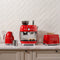 Smeg TSF01RDEU - Broodrooster - 950W 2 sleuven 6 bruining-niveaus - Rood