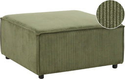 APRICA - Ottomaan - Groen - Corduroy