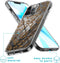 iMoshion Hoesje Geschikt voor iPhone 12 Pro / 12 Hoesje Siliconen - iMoshion Design hoesje - Goud / Transparant / Ornamental de Luxe