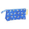 Pennenetui met 3 vakken Bluey Let's play Blauw 22 x 12 x 3 cm