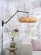 GOOD&MOJO Wandlamp Palawan - Bamboe Zwart/Naturel - 105x60x55cm - Binnen Scandinavisch,Bohemian