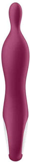Satisfyer, A-punt vibrator, 'A-Mazing 1, 21,5 cm', waterdicht, oplaadbaar, flexibele punt