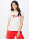 Ichi IHCAMINO SS7 - Dames T-shirt - Katoen - Cloud Dancer (2022)