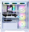 XPG Invader X BTF - Tower Behuizing - Gehard Glas - Wit