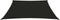 vidaXL - Zonnezeil - 160 - g/m² - 3/4x3 - m - HDPE - zwart