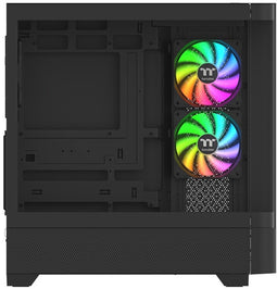 Thermaltake View 290 TG ARGB - Midi Tower - 3 ventilatoren - Zwart