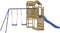 vidaXL - Speelhuis - geïmpregneerd - grenenhout
