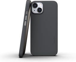Nudient Thin Case - Geschikt voor Apple iPhone 13 - Indrukwekkend slank 1 mm - Grijs