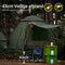 SoBuy OGS32-II-L-GR - Opblaasbare Camping Tent - 2 Persoons - Legergroen 193x145cm