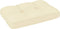 vidaXL - Palletkussen - 60x40x12 - cm - stof - crèmekleurig