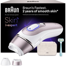Braun Smart IPL Skin i·expert - IPL ontharingsapparaat - PL7211 - Haarverwijdering thuis
