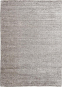 Plain Dust Grey Vloerkleed - 60x90 - Rechthoek - Laagpolig Tapijt - Modern - Grijs