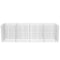 vidaXL - Gabion - plantenbak - verhoogd - 360x90x100 - cm - staal