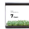 MicroFarm Kweekset - Binnenmoestuin - LED Groeilamp - 2 Zaaitrays - 39 x 15 x 25 cm