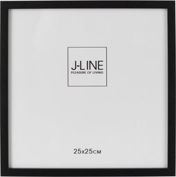 J-Line fotolijst Basic - hout - zwart - large - 2 stuks