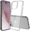 Accezz Xtreme Impact Backcover iPhone 14 Pro - Militaire bescherming - Transparant