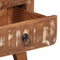 vidaXL - Nachtkastje - 2 - st - 40x32x46 - cm - massief - gerecycled - hout