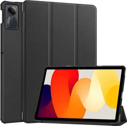 imoshion Tablet Hoes - Geschikt voor Xiaomi Redmi Pad SE - Trifold Bookcase - Zwart