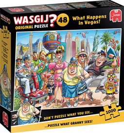 Wasgij Original 48 - Legpuzzel - 1000 stukjes - What Happens in Vegas!