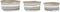 Basket spelset DKD Home Decor Katoen Jute (36 x 30 x 24 cm)