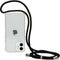 Mobiparts Lanyard Case - iPhone 12 Mini - Verstelbaar koord - Transparant