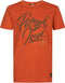 Petrol Industries - Jongens Artwork T-shirt Chewelah - Oranje - Maat 104