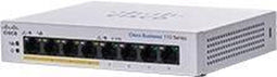 Cisco CBS110-8PP-D - Managed Switch - 8-poorts PoE 32W (4x PoE)