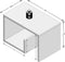 FMD - Salontafel - 2-in-1 - 59x36x38 - cm - eikenkleurig