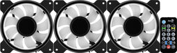 Aerocool Mirage 12 ARGB Pro - 120mm Ventilator - 3x ARGB met H66F RGB Control Hub (3 stuks)