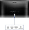 Philips 325E1C/00 - Monitor - 31,5 inch WQHD 2560x1440 75Hz VA - Zwart