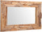 vidaXL - Decoratieve - spiegel - rechthoekig - 120x60 - cm - teakhout