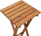 vidaXL - Plantenstandaard - 30x30x67 - cm - massief - acaciahout