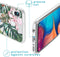 iMoshion Hoesje Geschikt voor Samsung Galaxy A20e Hoesje Siliconen - iMoshion Design hoesje - Groen / Roze / Tropical Jungle